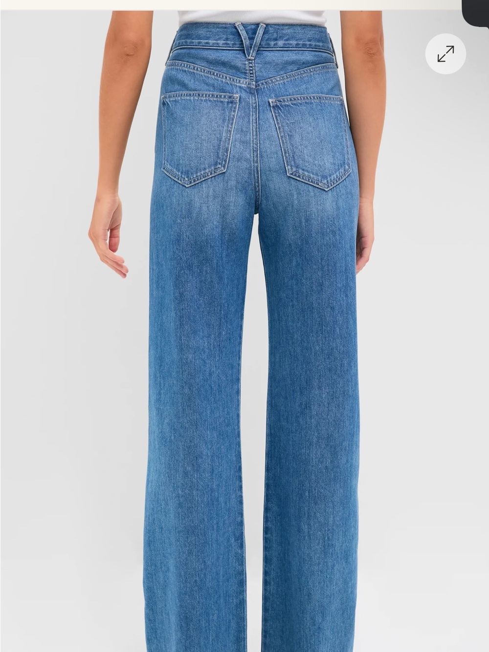 NWT Veronica Beard French Kiss Taylor High Rise Wide Leg - Picture 2 of 9